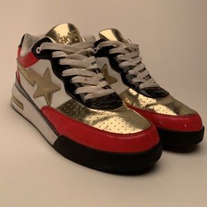 Bapesta Roadsta Gold Foil
